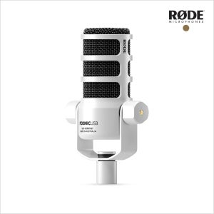 RODE PODMIC USB (White) 로데 팟캐스트 방송용 USB 마이크 화이트 로드