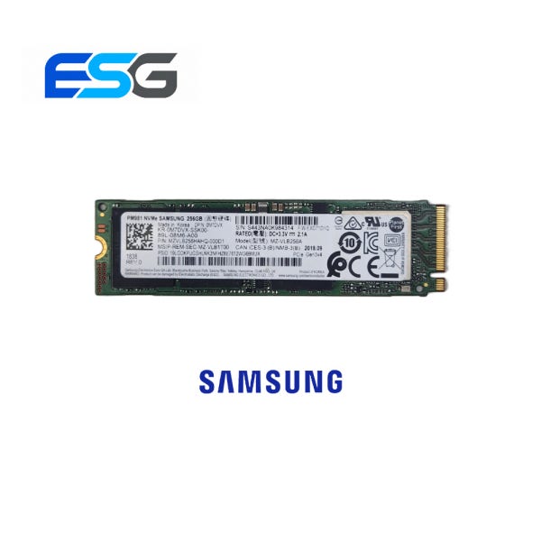 삼성 PM981 PM981a NVMe M.2 SSD 256GB 2280 노트북 데스크탑용