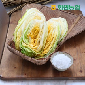 [화원농협] 해남절임배추 10kg 국내산 김장 배추 산지직송