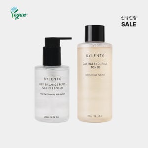 아침 스킨케어 약산성 열감진정 민감성 듀오 젤클렌저 200ml & 토너 300ml