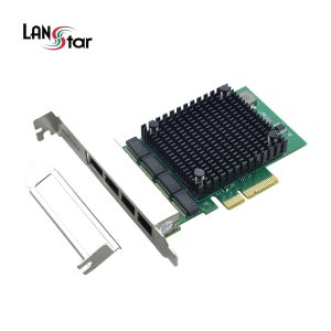 랜스타 PCIe 4포트 랜카드 유선랜카드 2.5Gbps 4포트