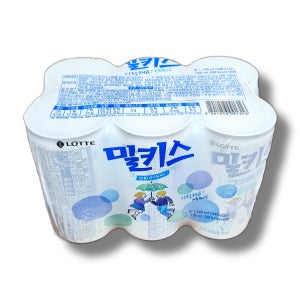 밀키스 탄산음료 190ml, 6개