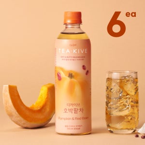 클룹 티카이브 호박팥차 500ml, 6개