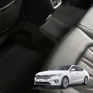 가온 TPE 찰랑 카매트 고무 벌집 차량 발매트 K7 K116, 운전석+조수석+뒷자석