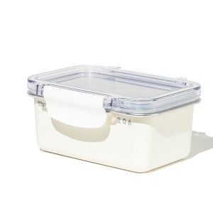 데어코 200 도시락통 직장인 스텐 도시락통 샐러드 런치박스 겸 반찬통 600ml, 화이트