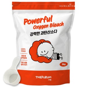 더푸룸 국내제조 과탄산소다 대용량 표백제 3kg, 1개