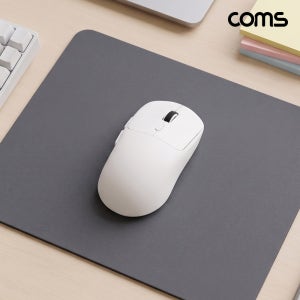 Coms 블루투스 5.1 2.4Ghz 듀얼모드 마우스 충전식 조용한 무소음 클릭 LED AB077