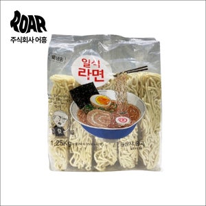 가토코 일식라면 (1.25kg) 라면사리 250g x 5개입