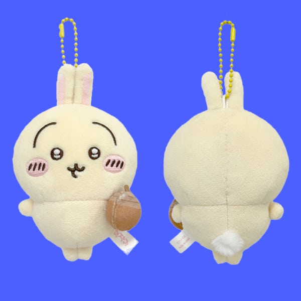 먼작귀 우사기 인형 스트레스볼 꾹꾹 10cm 귀여운 치이카와 캐릭터 토끼 동물 인형 키링
