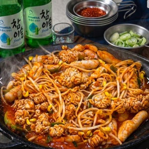 동태왕영이 매운 알곤이 볶음 조림 해물 밀키트 캠핑요리 술안주 간편조리 2~3인분