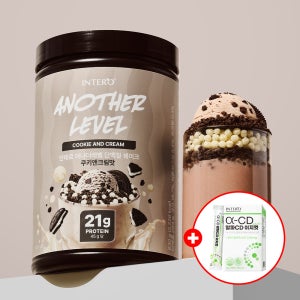 어나더레벨 단백질 쉐이크 고단백 식사대용 맛있는 한끼 쿠키앤크림, 630g, 1개