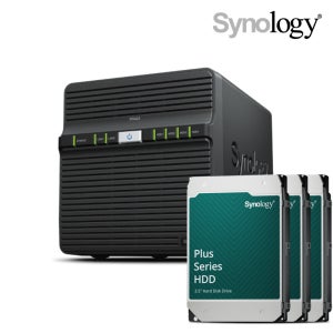 시놀로지 DS423 NAS 4베이 80TB[20TBx4] 정품 HDD HAT3320 포함