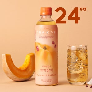 클룹 티카이브 호박팥차 500ml, 24개