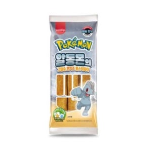 삼립 빵 포켓몬빵 포켓몬스터 알통몬의 고칼슘 콘치즈 롱스틱파이 70g, 1개입, 6개