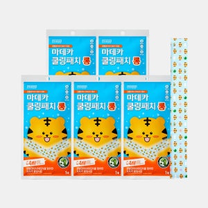 [5매입] 마데카 쿨링패치 롱 1매 5개 / 열냉각시트패치 아이스 쿨패치 쿨시트 쿨링패치