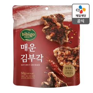 비비고 김부각 매운맛, 50g, 1개