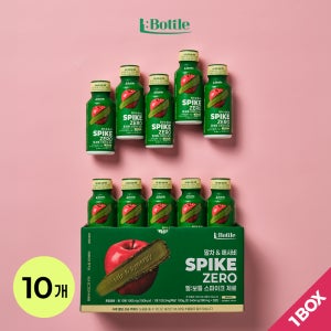 엘보틀 스파이크 제로 말차&애사비 혈당 밸런스 음료 100ml, 10개