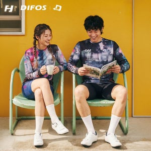 디포스 자전거 캐주얼 져지 긴팔 티셔츠 러닝 캠핑 라이딩 남녀공용 스포츠 Z26D01020