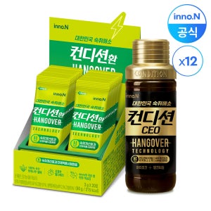 컨디션 숙취해소 음료 CEO+환20포, 150ml, 12개