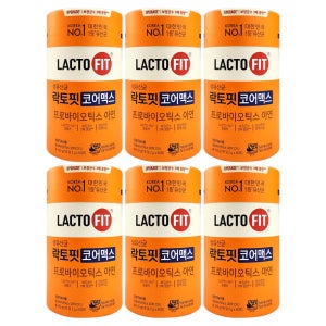 종근당 락토핏 코어맥스 6통 12개월분 락토핏 생유산균 프로바이오틱스