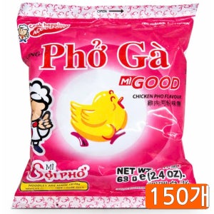 베트남쌀국수 포가 MI PHO GA GOOD 68g, 150개