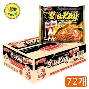 에이스쿡 SIUKAY 베트남 해물맛 매운라면 127g, 72개