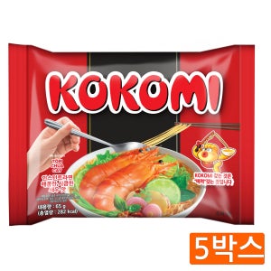 베트남 라면 매콤새콤맛 mi tom chua cay kokomi 65g, 150개