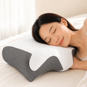 갈랩 성인 옆잠 베개 옆으로자는 기능성 메모리폼 거북목 일자목 경추