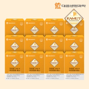 140만역가수치 대웅생명과학 카무트 프리미엄 효소 30포, 12개