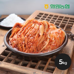 [화원농협] 전라도 해남 묵은지 저온숙성 국산 이맑은 김치 5kg, 1개