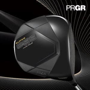 PRGR SUPER egg HEXA 매트 블랙 고반발 남성 드라이버