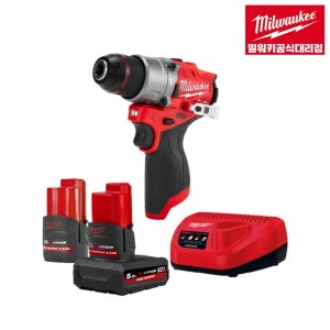 밀워키 대리점 M12 FPD2-5252X FUEL 함마드릴 풀세트