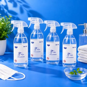 자우버 손소독 스프레이 핸드세니타이저 의약외품 에탄올 62% 500ml, 4개