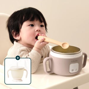 [빨대컵GIFT/슈퍼적립] 마더케이 루룩스 휴대용 이유식포트 워머 스텐 분리형 보온