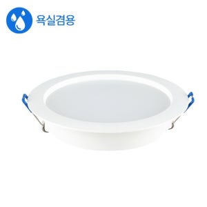 지이엘씨 라이팅 더쎈 LED 에코 라캉 방습형 5인치 12W 욕실조명 매입등
