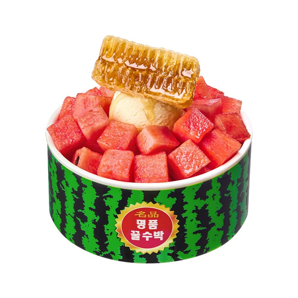 벌집꿀수박설빙