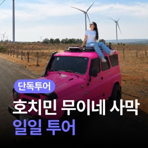 히위고 호치민 무이네 사막 데일리 지프 투어 나트랑 샌딩 가능 프라이빗 단독 투어