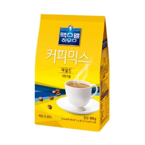 자판기커피재료 맥스웰 마일드 커피믹스 800g x 10개