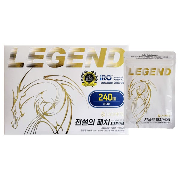 라오메뜨 전설의패치 프리미엄 준대형 240매 1개