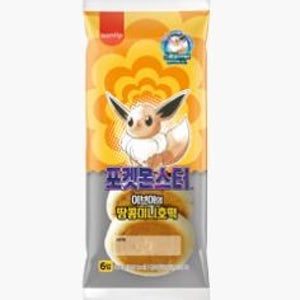 삼립 30주년 포켓몬빵 포켓몬스터 이브이의 땅콩미니호떡 138g, 1개입, 10개