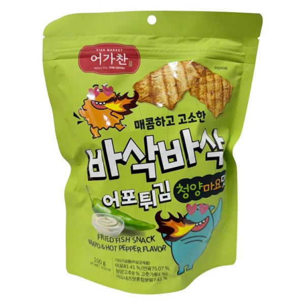 바삭바삭어포튀김(청양마요맛) 100G/어가찬