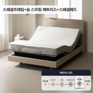 스페셜 프레임+스페셜 헤드+매트리스 세트 SS Q 리클라이너 모션침대