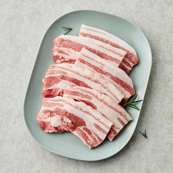 [Kim’s butcher] 보리먹은 캐나다 삼겹살 구이용 600g