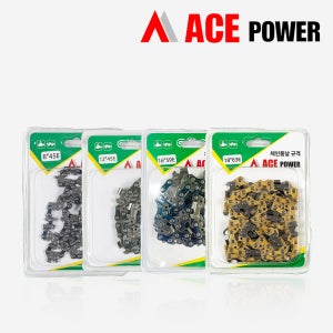에이스파워 충전톱 체인톱날 ACE-CN 4종 선택