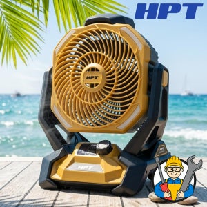 HPT 써큘레이터 선풍기 충전 무선 DW20-IF108 20V 디월트 배터리 호환 베어툴