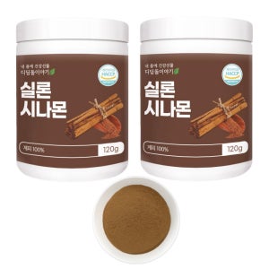 디딤돌이야기 실론시나몬 가루 분말 부드러운 향미 실론계피 파우더 120g, 2개