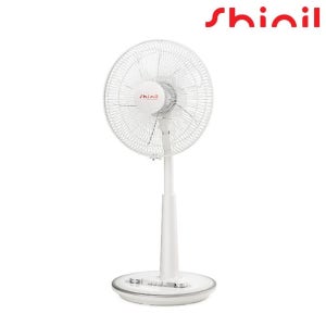 신일 14인치 스탠드형 선풍기 타이머 5엽날개 35cm SIF-S14SYK 화이트