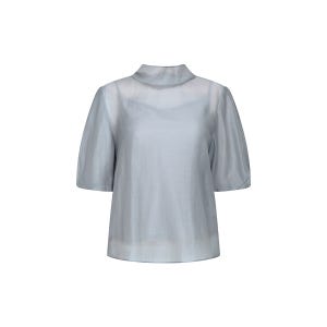 (JJ지고트) 백 리본 퍼프 블라우스 +이너 세트 GS5A0BL521