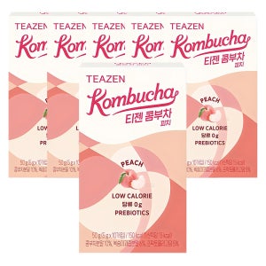 티젠 콤부차 피치, 10개입, 6개