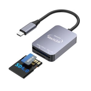 마하링크 USB-C UHS-II SD4.0 카드리더기 SD MicroSD ML-RC42C